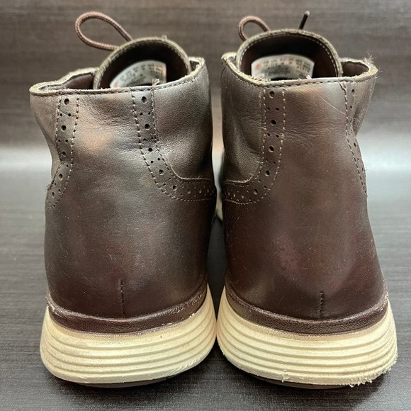 Timberland Franklin Park Chukka Boots Men's Size 12 Brown Leather Lace Shoes - Picture 3 of 11